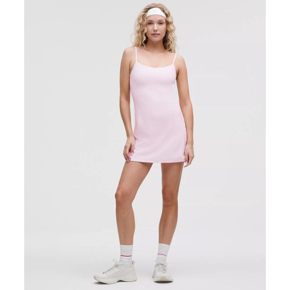 Lululemon Align Cami Strap Dress | Pink Organza | NWT